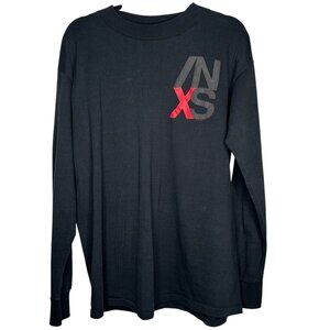 Vintage INXS 1990s Puffy Paint X Factor Tour Long Sleeve T Shirt XL